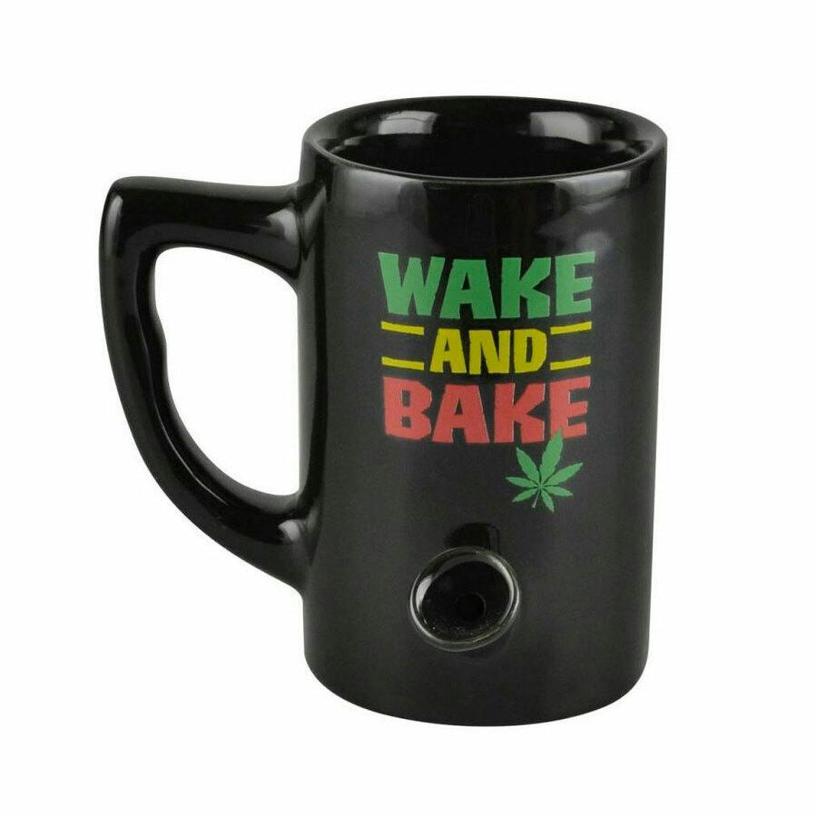8oz Rasta Novelty Mug by Wake & Bake