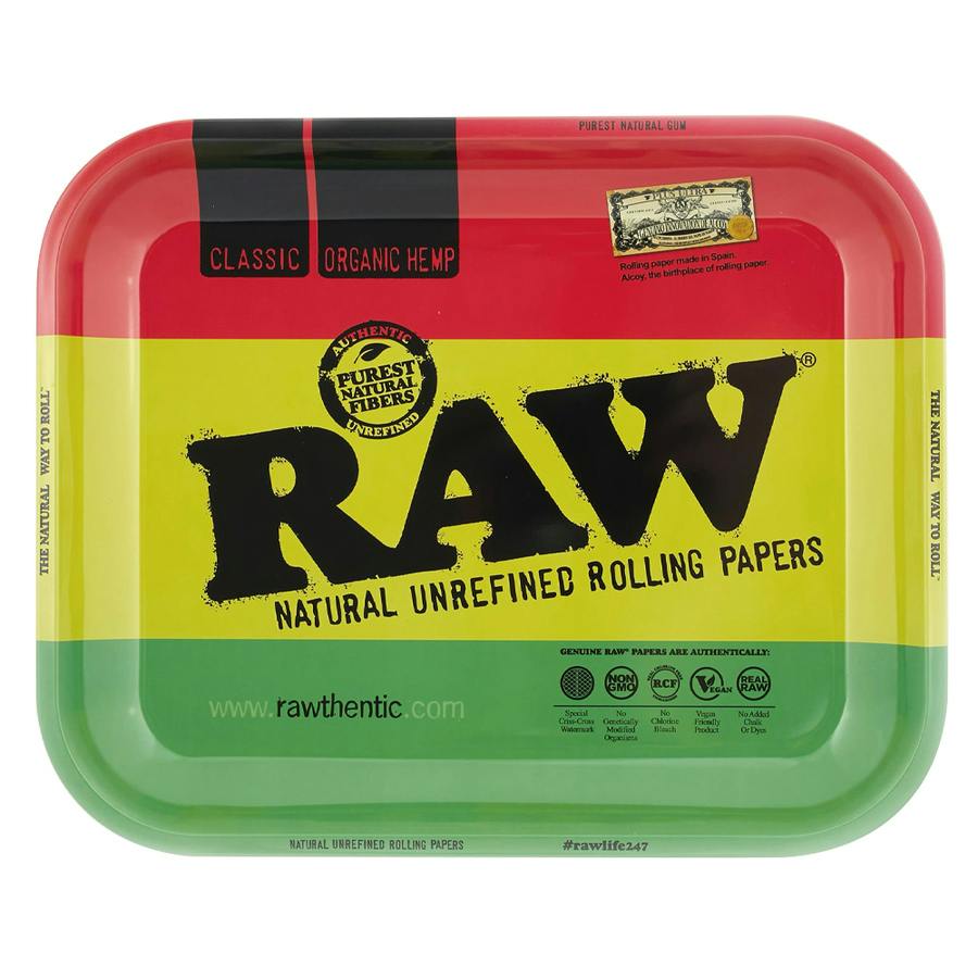 Raw Large Metal Rolling Tray - Rawsta