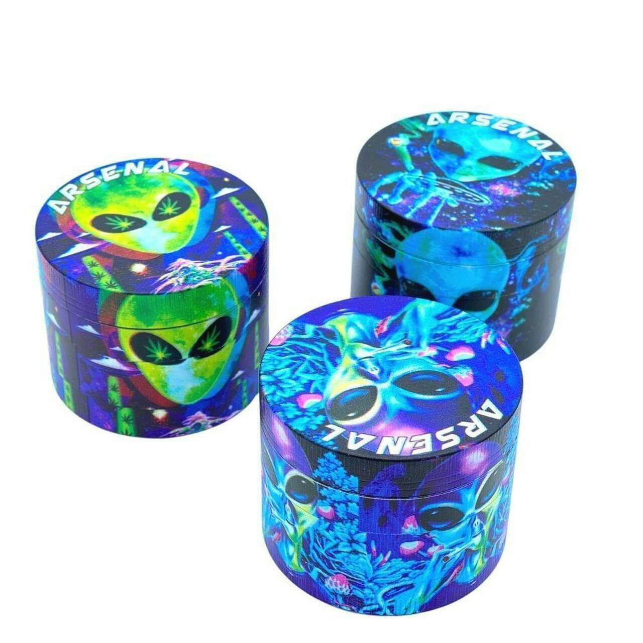 Arsenal Alien 55mm 4-Piece Grinder