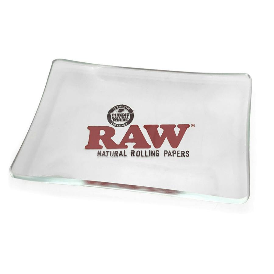 Raw Clear Glass Mini Tray