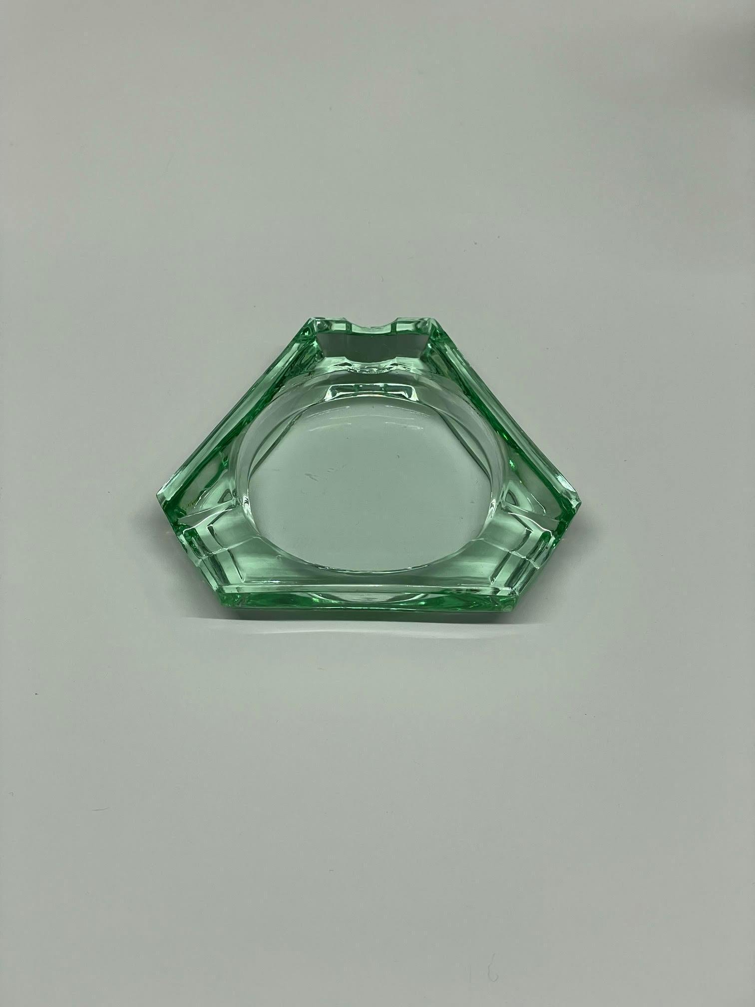 Vintage Trapezoid Ashtray
