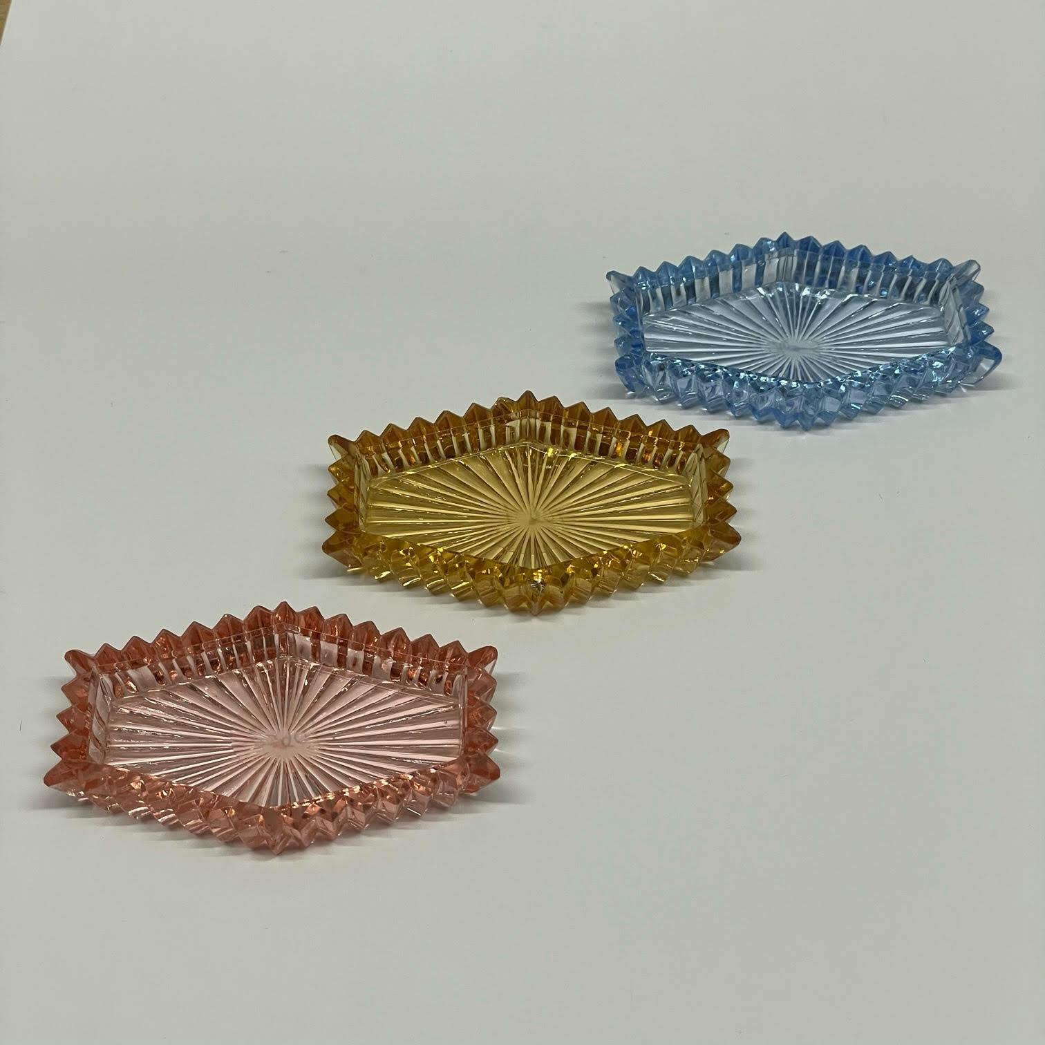 Vintage Hexagon Ashtray