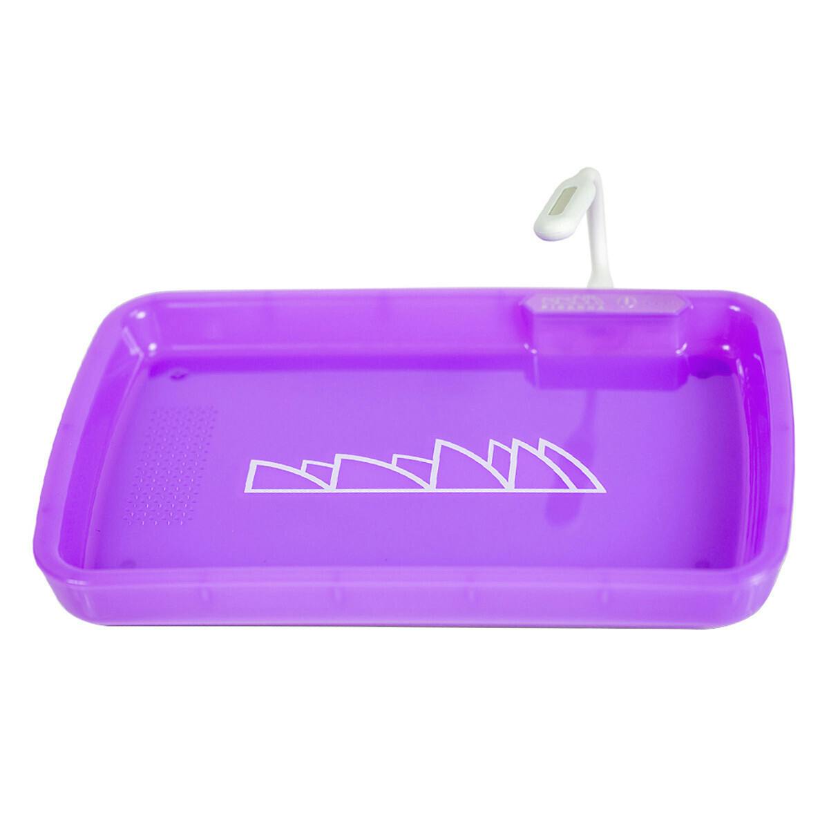17.25" x 7.25" LED Rolling Tray by Piranha