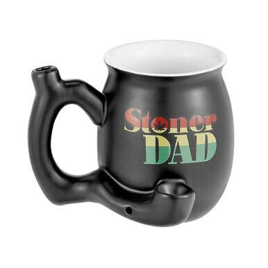 Rasta Stoner Dad Mug with Pipe by Premium Roast & Toast