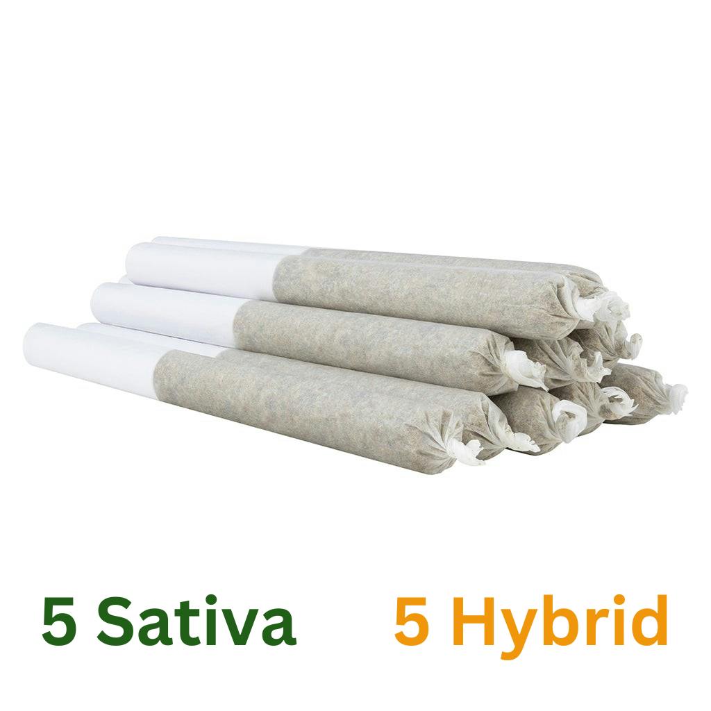 Edison Cannabis Co - Limelight + Cobra Milk Combo Pack Pre-Roll - 10x0.35g