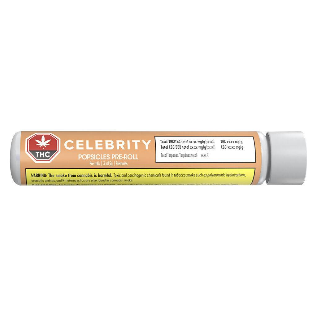 CELEBRITY - Popsicles Pre-Roll - 3x0.5g