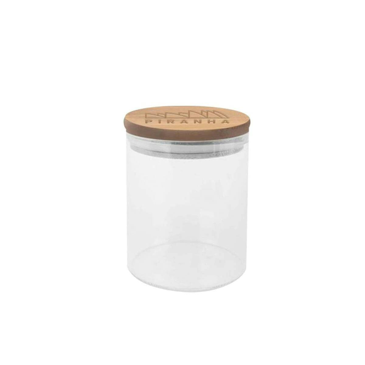 Piranha - Glass Storage Jar with Bamboo Lid 400 mL
