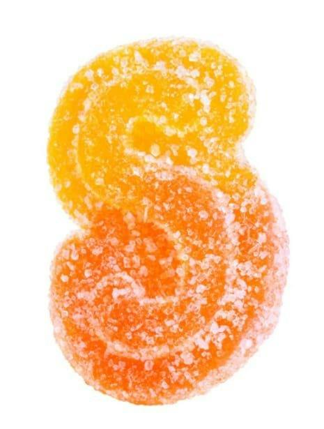 SOURZ by Spinach - Fully Blasted Peach Orange 1:1 THC CBD Gummy - 1 Pack