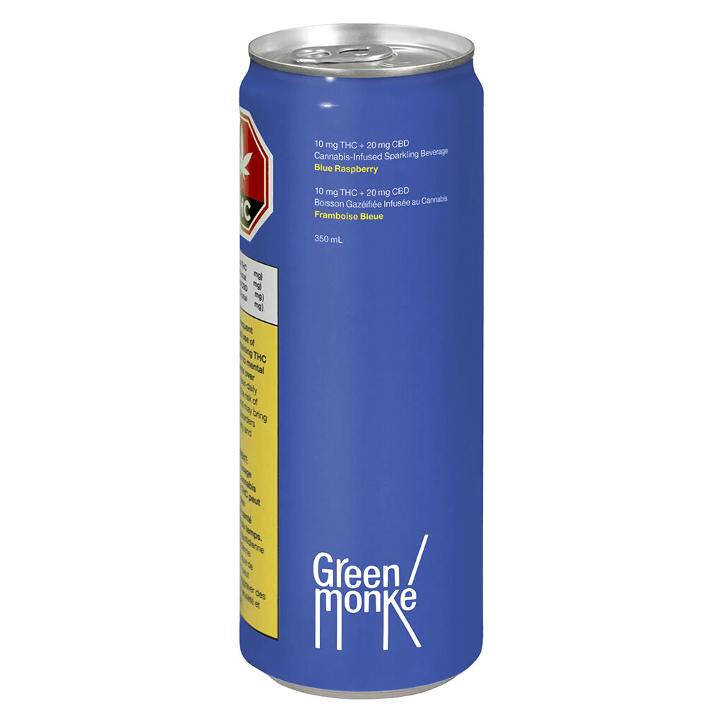 Green Monké - Blue Raspberry - 350ml
