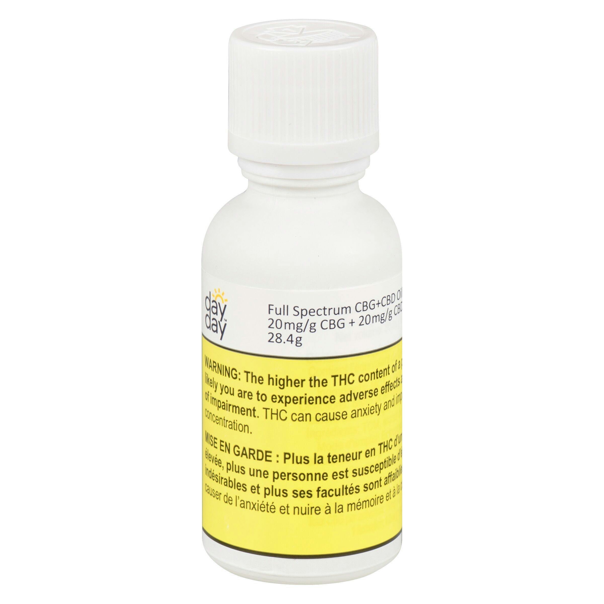 DayDay - Full Spectrum CBG+CBD Oil - 30ml