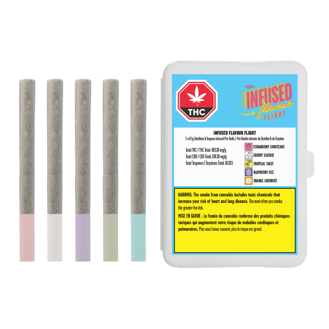 Handy Dandies - Infused Flavour Flight Pre-Roll - 5x0.5g