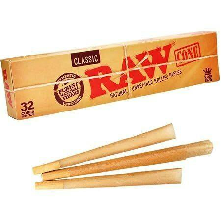 RAW Classic King Size Cones 32Pack