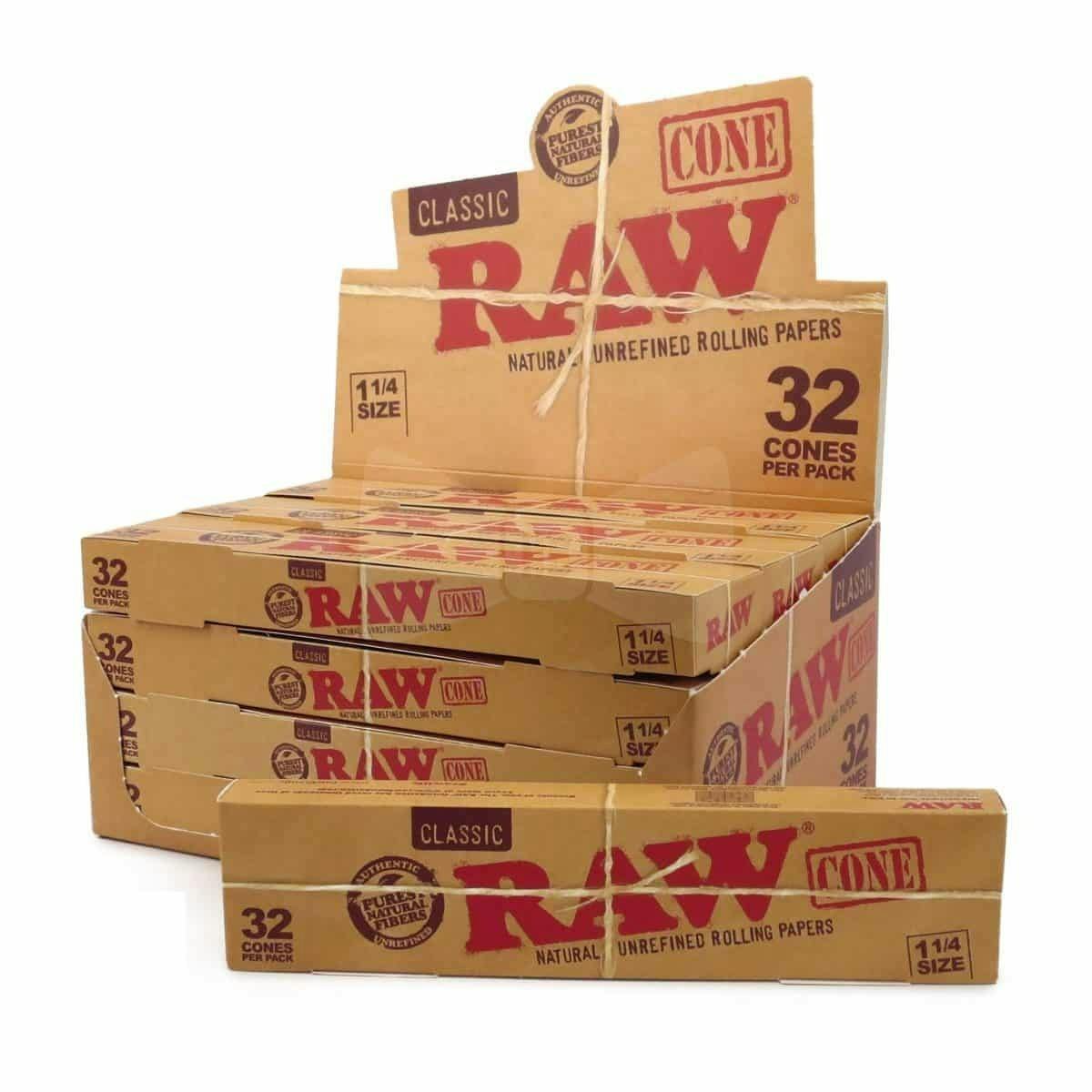 Raw Classic 11/4 Cone 32 pack