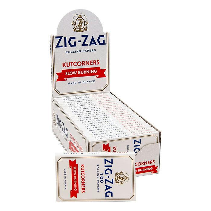Zig Zag Kutcorners Slow Burning Rolling Papers - 25ct