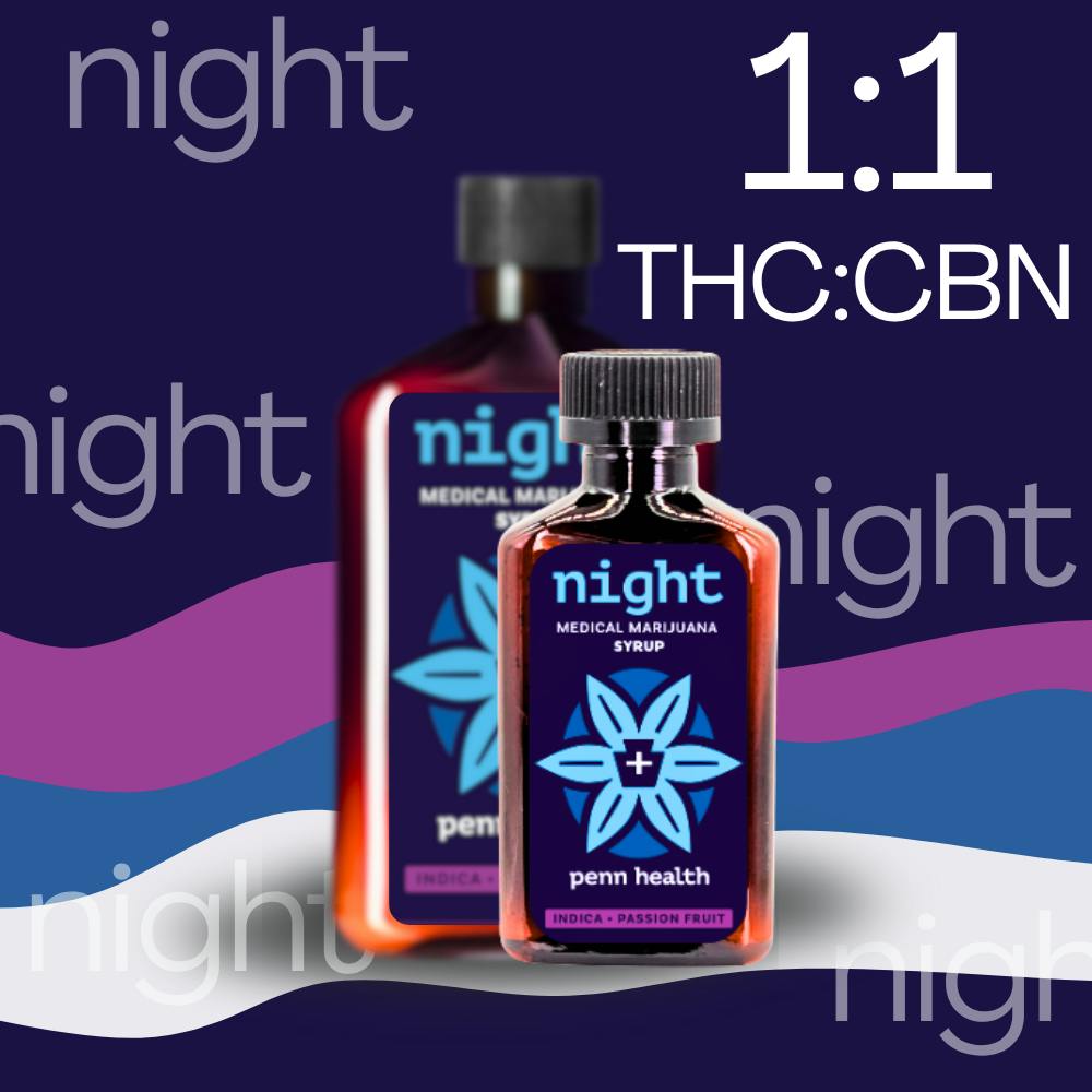 Cherry Vanilla Night Syrup [1:1 THC:CBN]