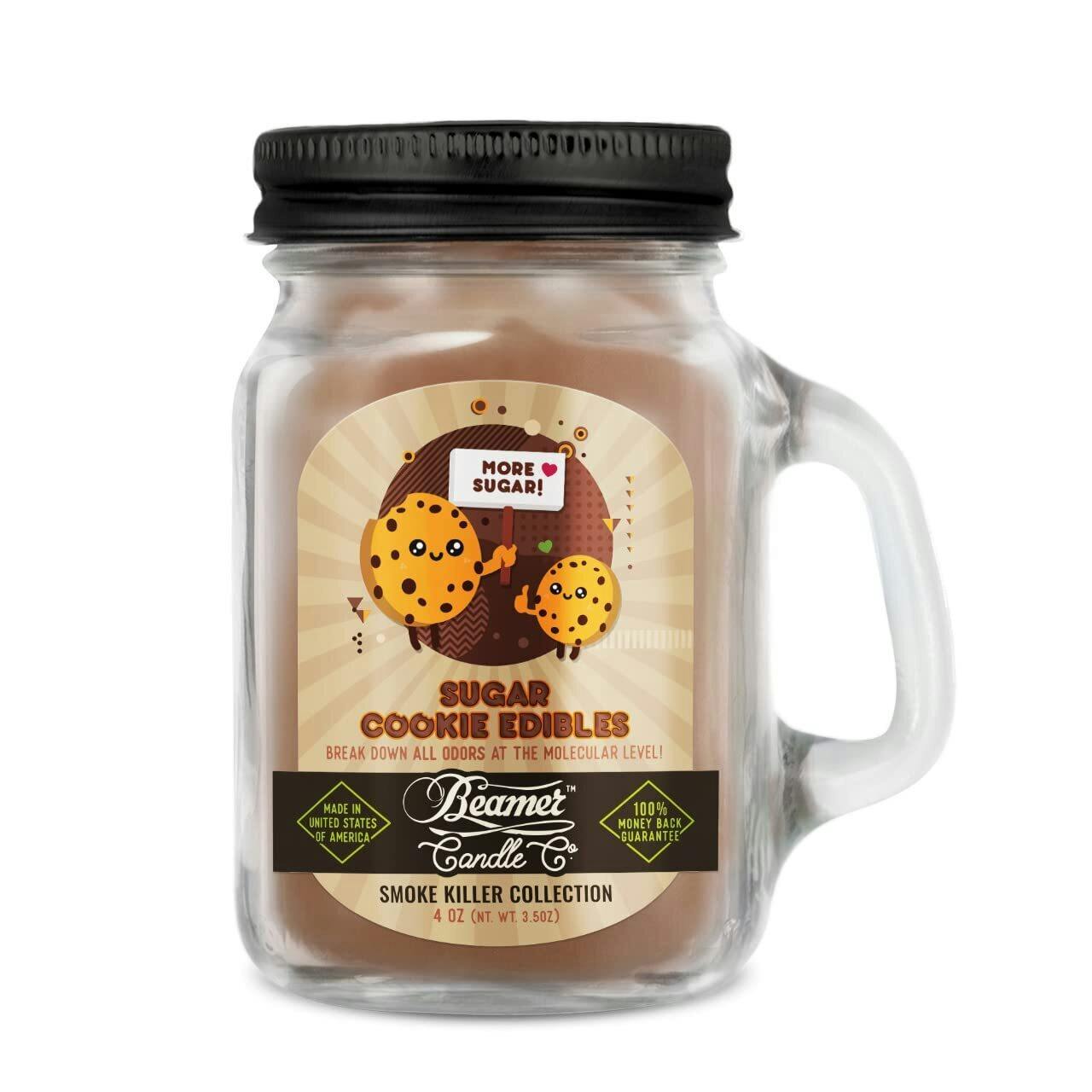 Beamer Candles - Smoke Killer Collection - 4oz - Sugar Cookie Edibles