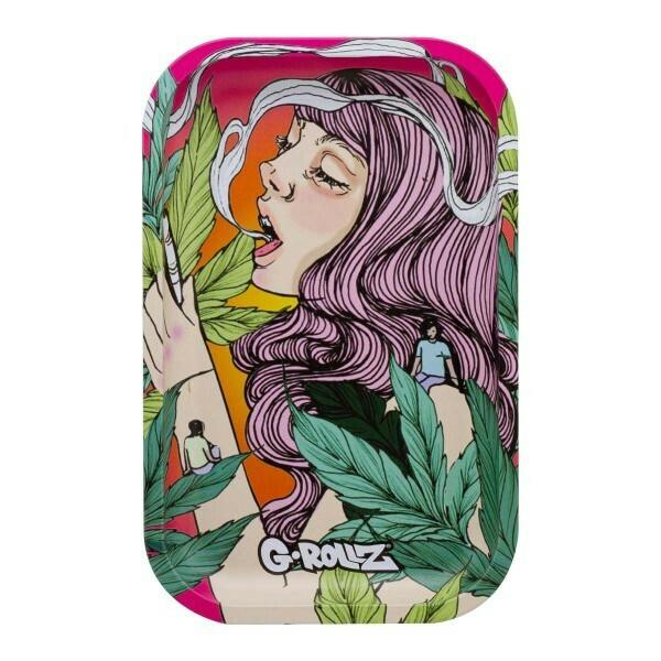 Metal Rolling Tray - Colossal Dream - Pink - Medium