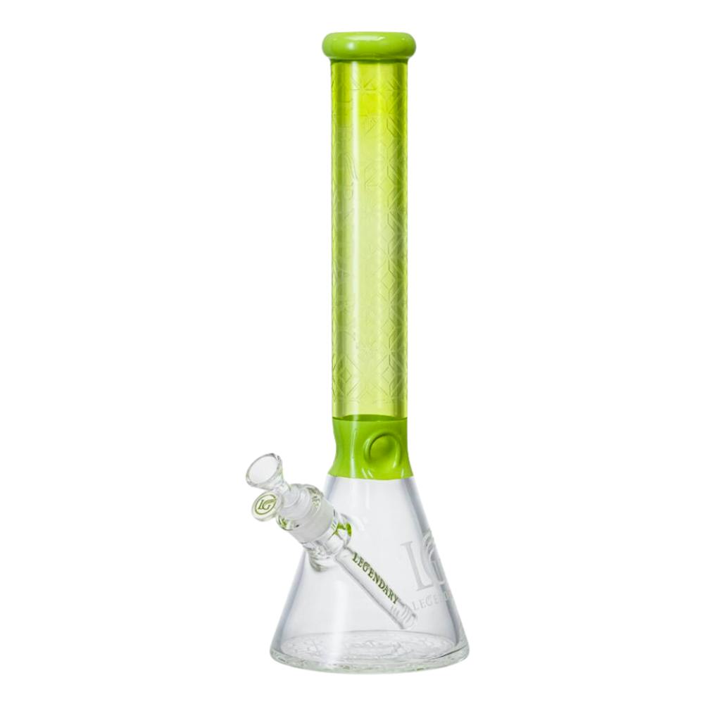7mm Sandblast Beaker - 16" - Green