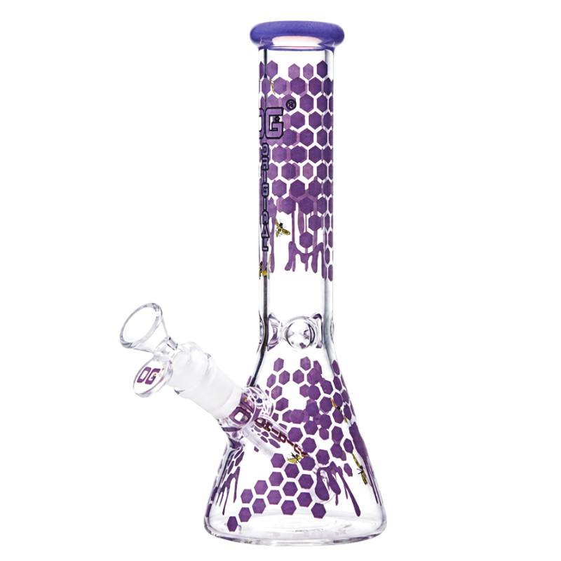 Bongs - Honey Drip Beaker - 10" - Purple