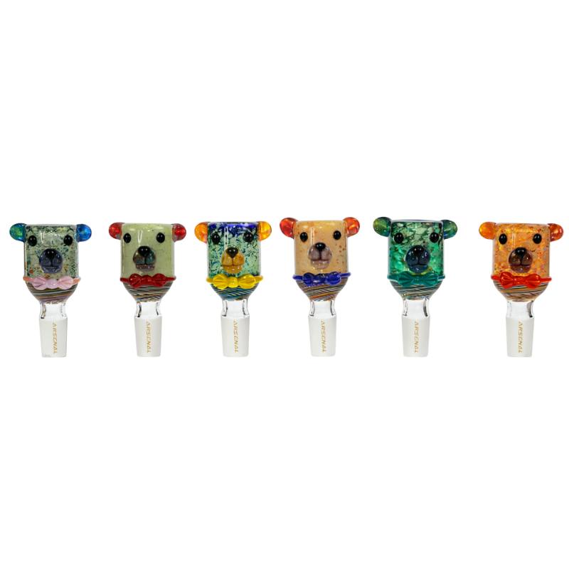 Bowl - 14mm - Teddy Buddies - Assorted