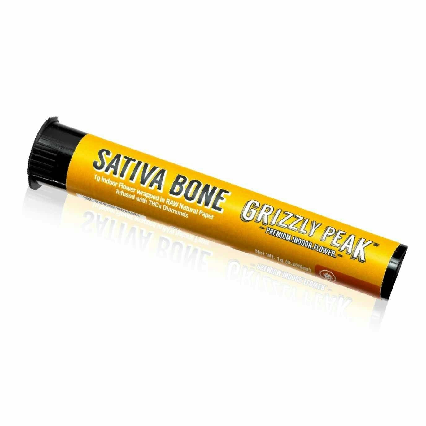 Grizzly Peak — Grizzly Peak Infused Pre-roll Sativa Bone 1g