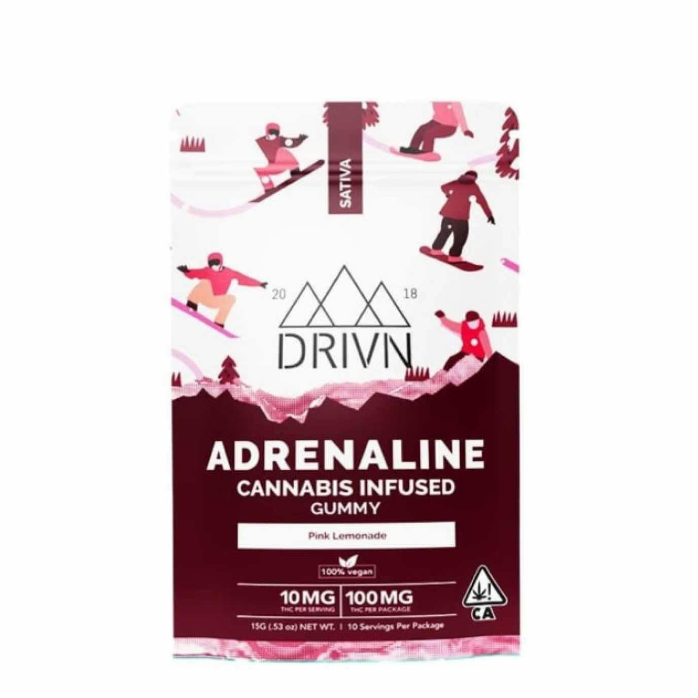 Drivn Fruit Chews — Adrenaline Pink Lemonade