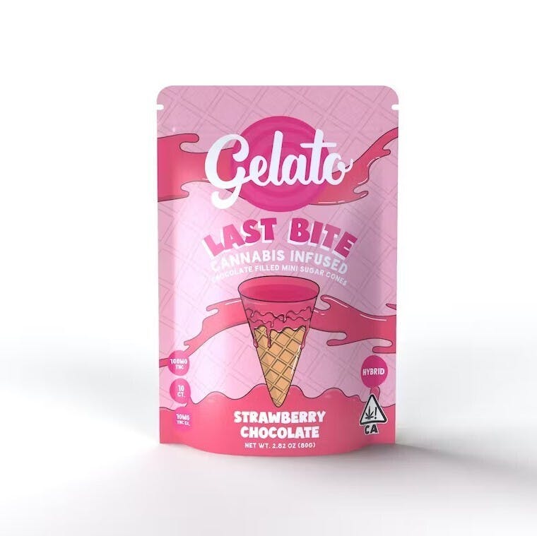 Gelato Last Bite — Strawberry
