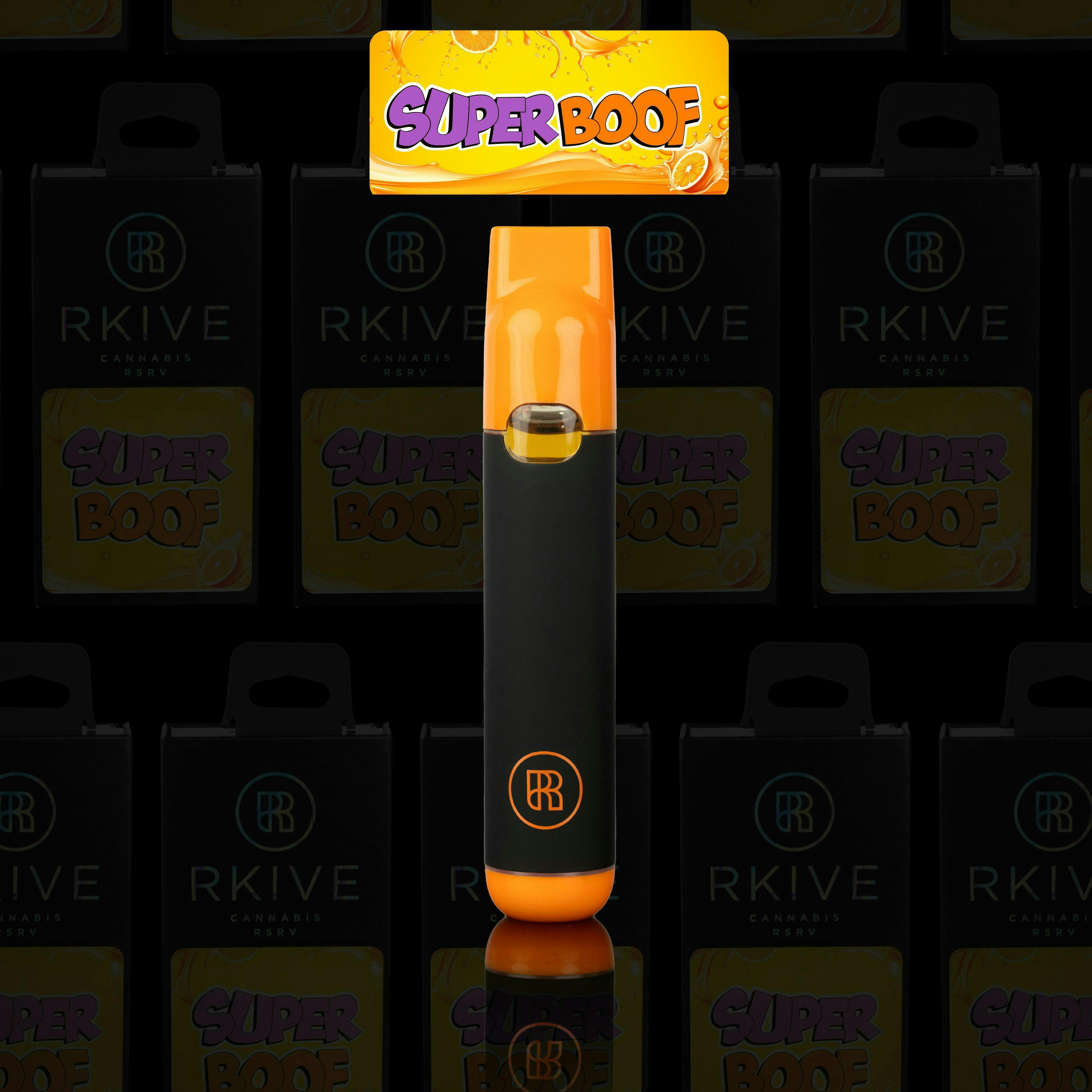 Super Boof | Live Rosin Disposable | 0.5g by Rkive Reserve