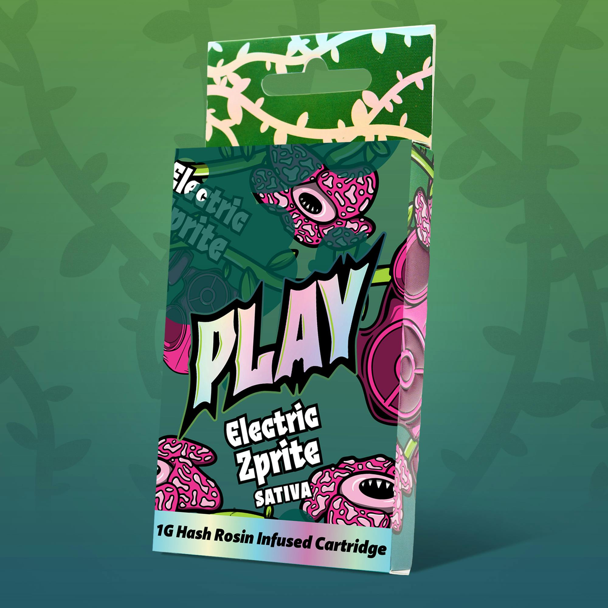 Electric Zprite ━ 1g Hash Rosin Infused ━ 510 Cart ━ Play by Play Michigan
