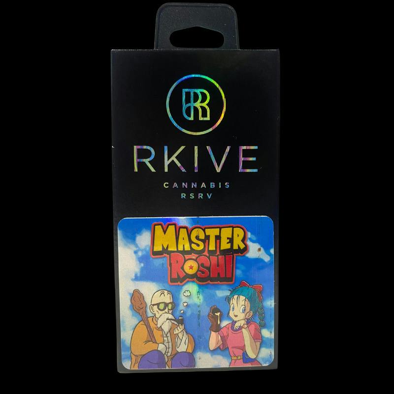 Master Roshi | Live Rosin Disposable Pod | 0.5g by Rkive Reserve