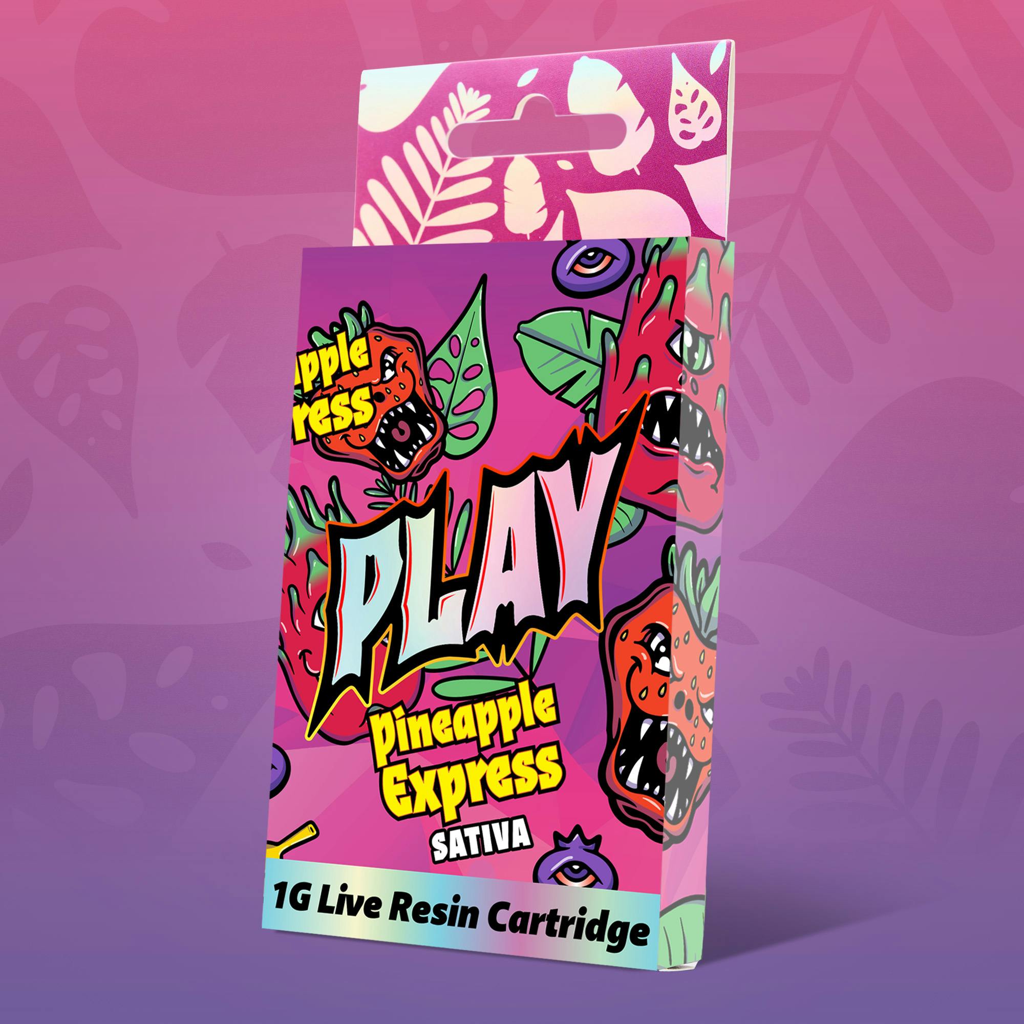 Play | Pineapple Express | 1g | Live Resin Cartridge by Play Michigan