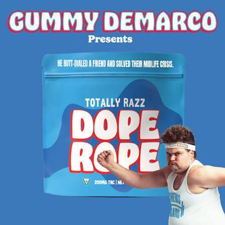 Dope Rope | Totally Razz | 200mg | Gummies