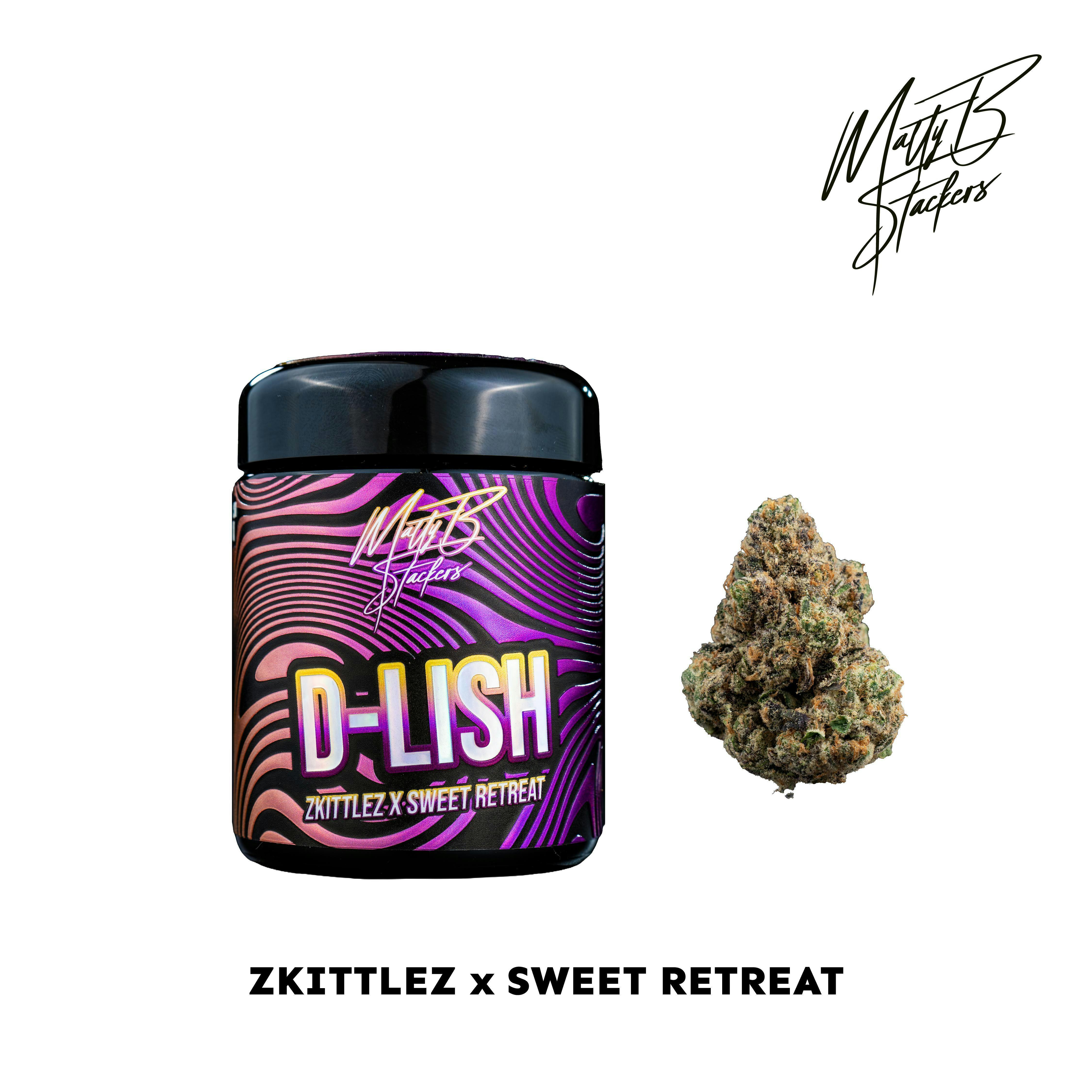 Matty B Stackers | D-Lish | 14g | Pre-Pack Flower