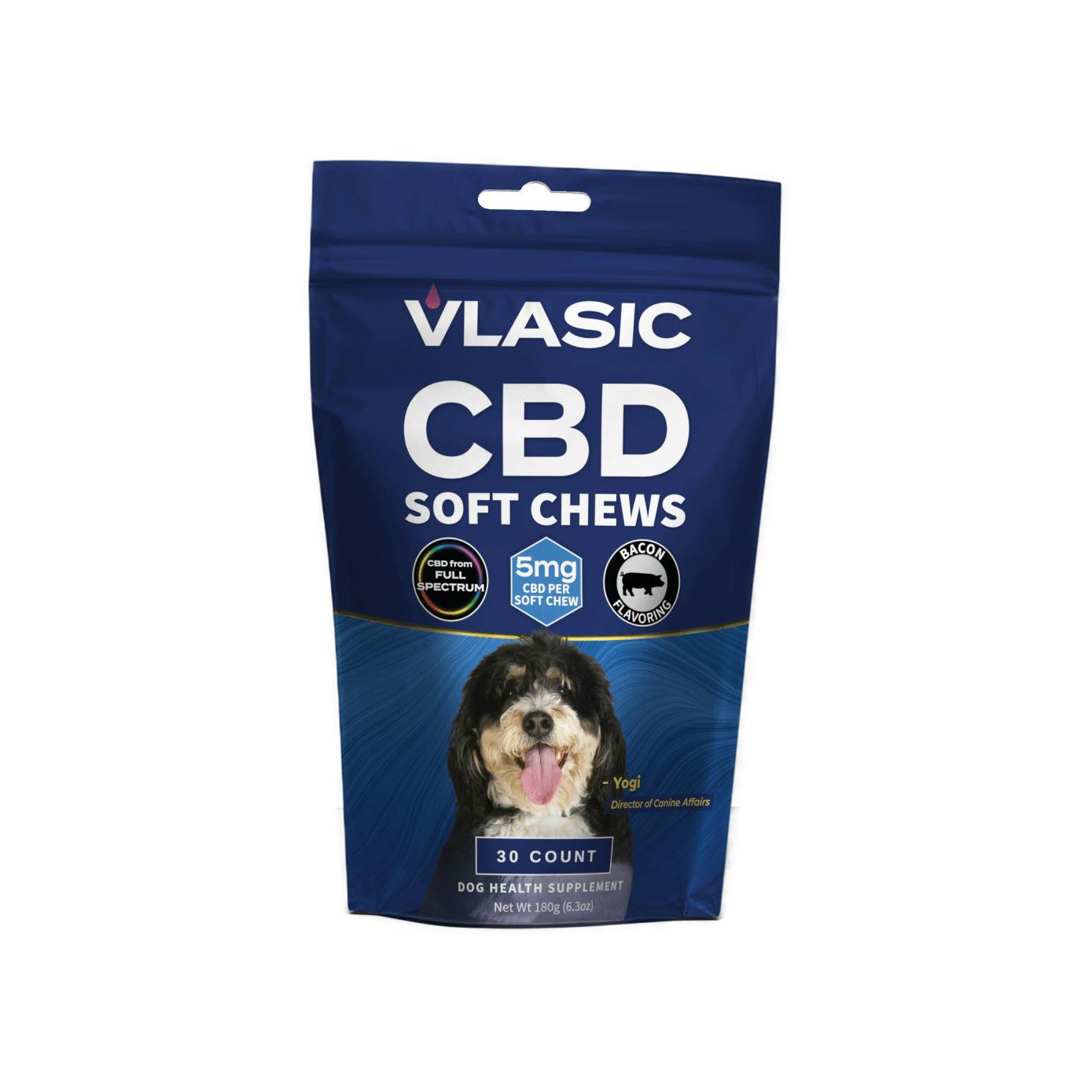 Vlasic Labs: Dog Chews | Peanut Butter | 500mg CBD