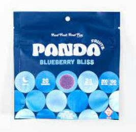 Panda: Wellness Gummies | Blueberry Bliss 2:1 | 200mg CBD : 100mg THC | 20pk