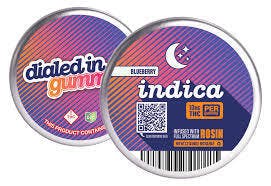 Dialed In: Blueberry - Rosin Gummies 10pk