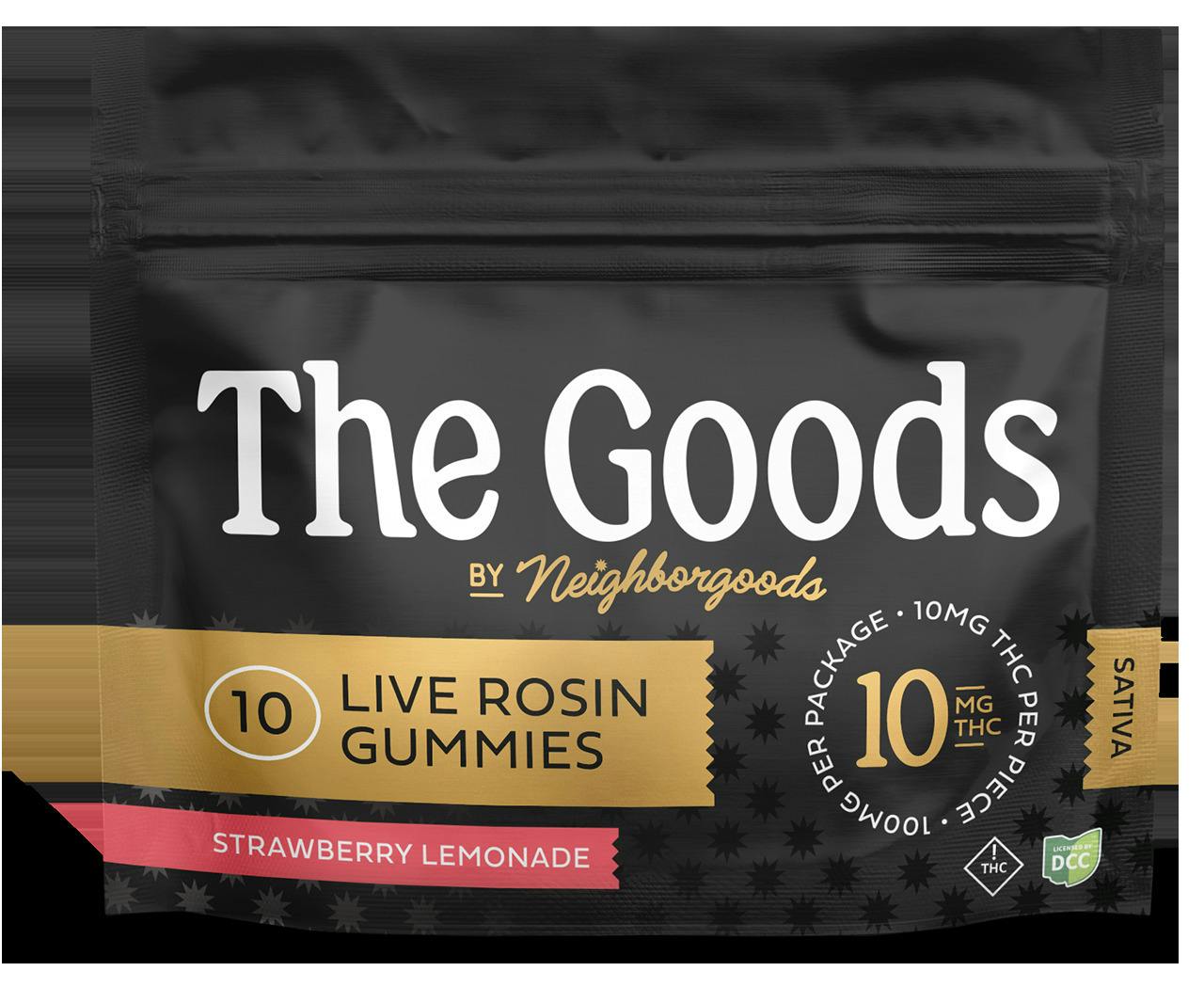 The Goods: Strawberry Lemonade - Live Rosin Gummies
