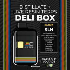 Certified: SLH - LRT Deli Box Disposable