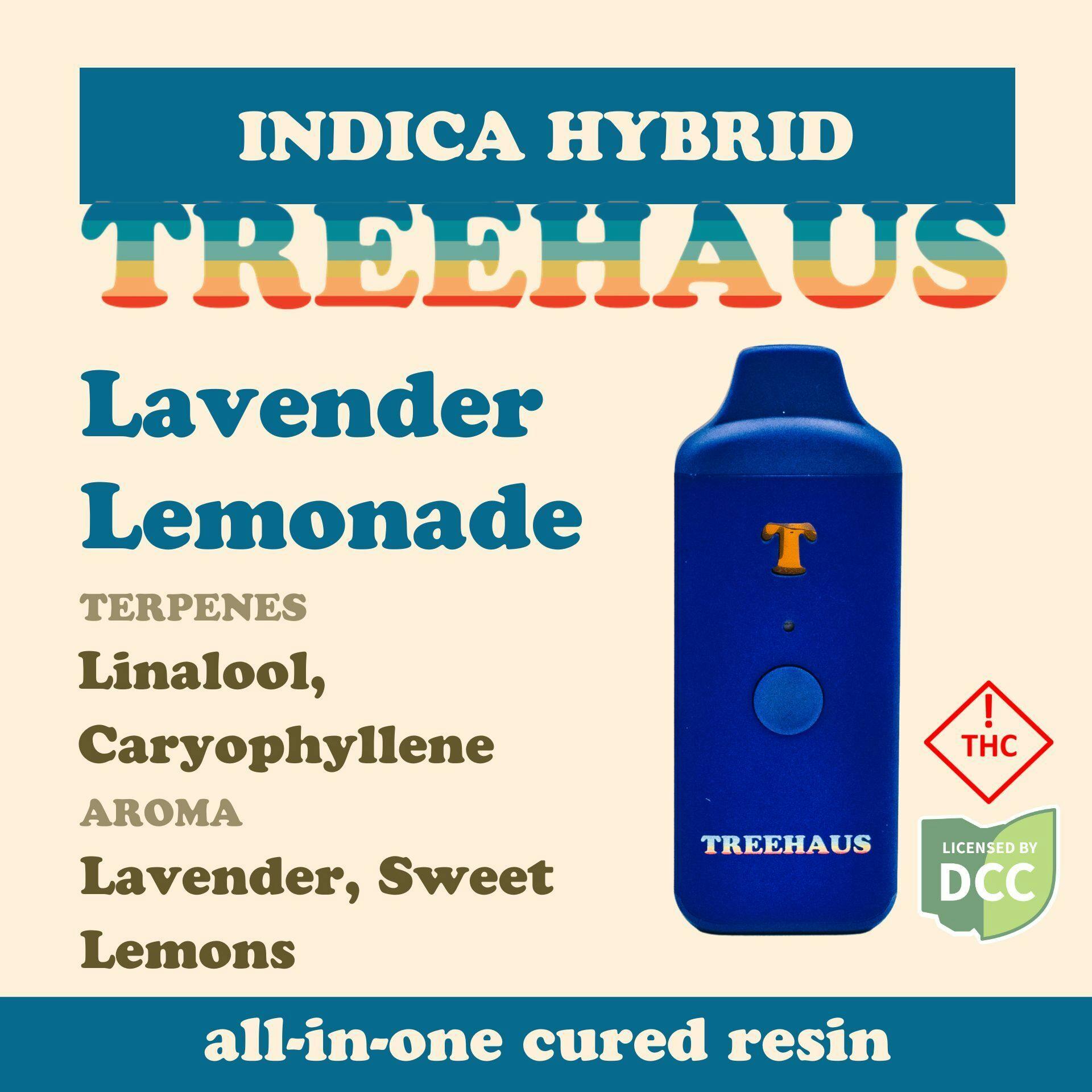Treehaus: Lavnd Lmnade - Cured Resin Disposable