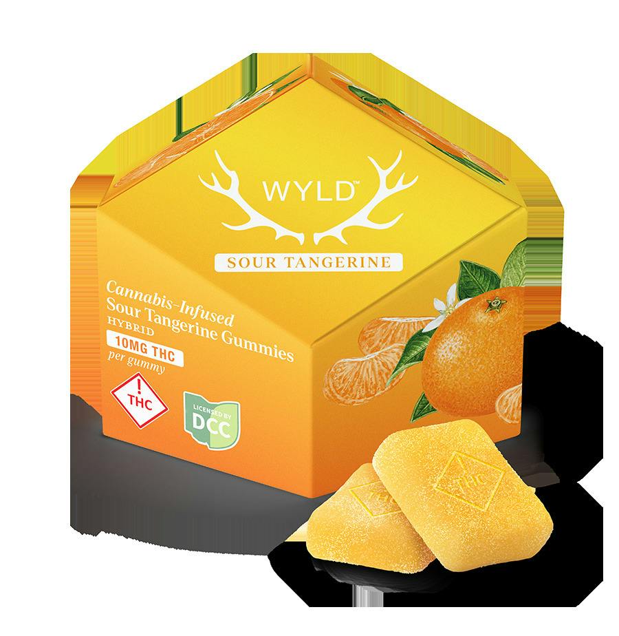 Wyld: Sour Tangerine - Gummies 10pk
