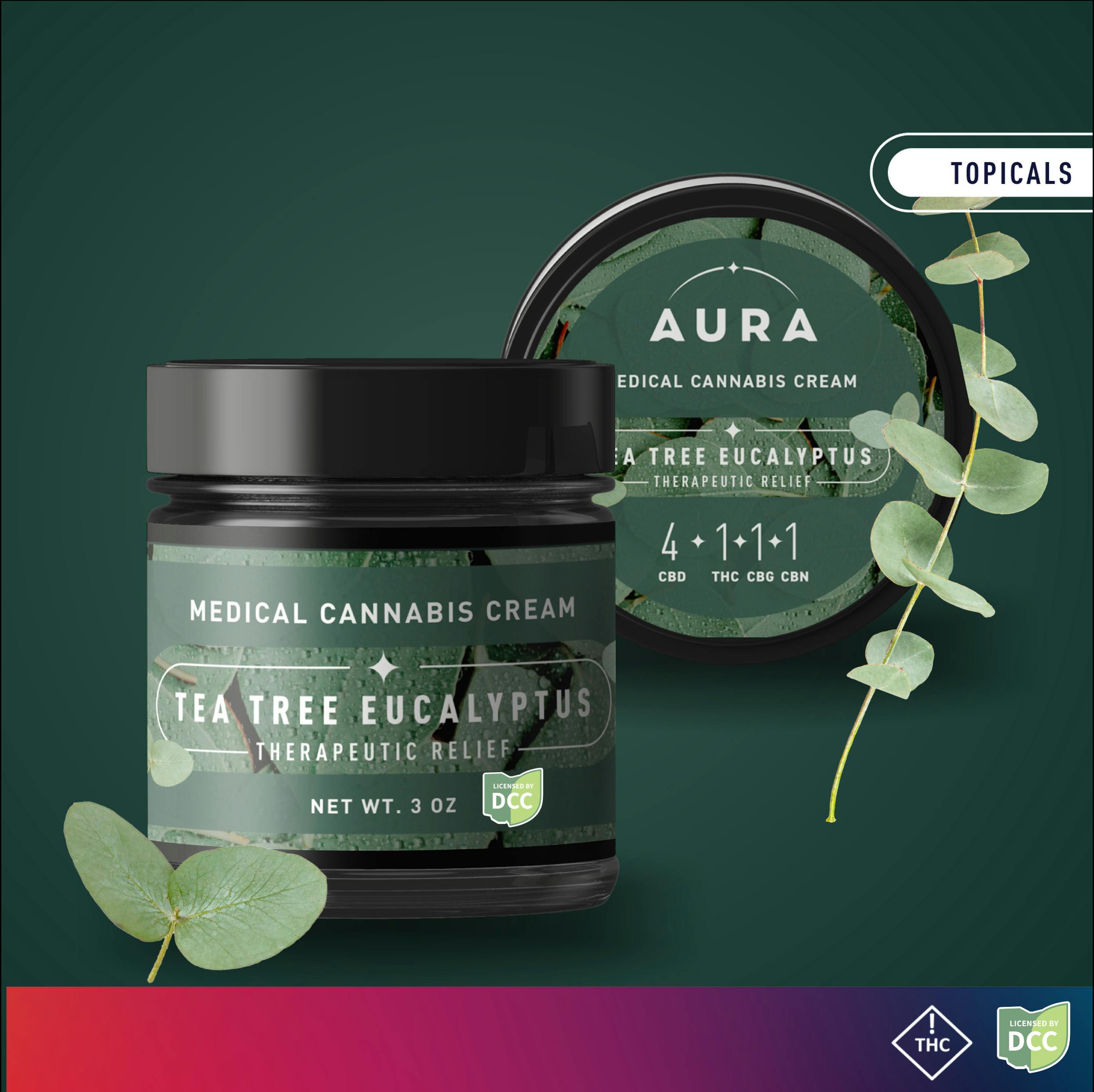 Aura: 4:1:1:1 Tea Tree Eucalyptus - Lotion