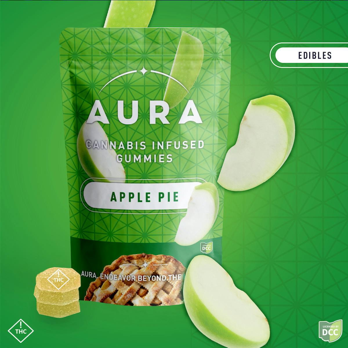 Aura: Apple Pie CBD - Gummies