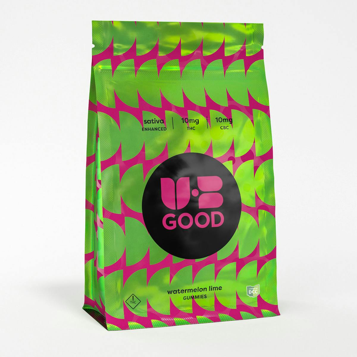 UB Good: 1:1 CBC Watermelon Lime - Gummies 10pk