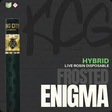 King City: Frosted Enigma - Live Rosin Disposable
