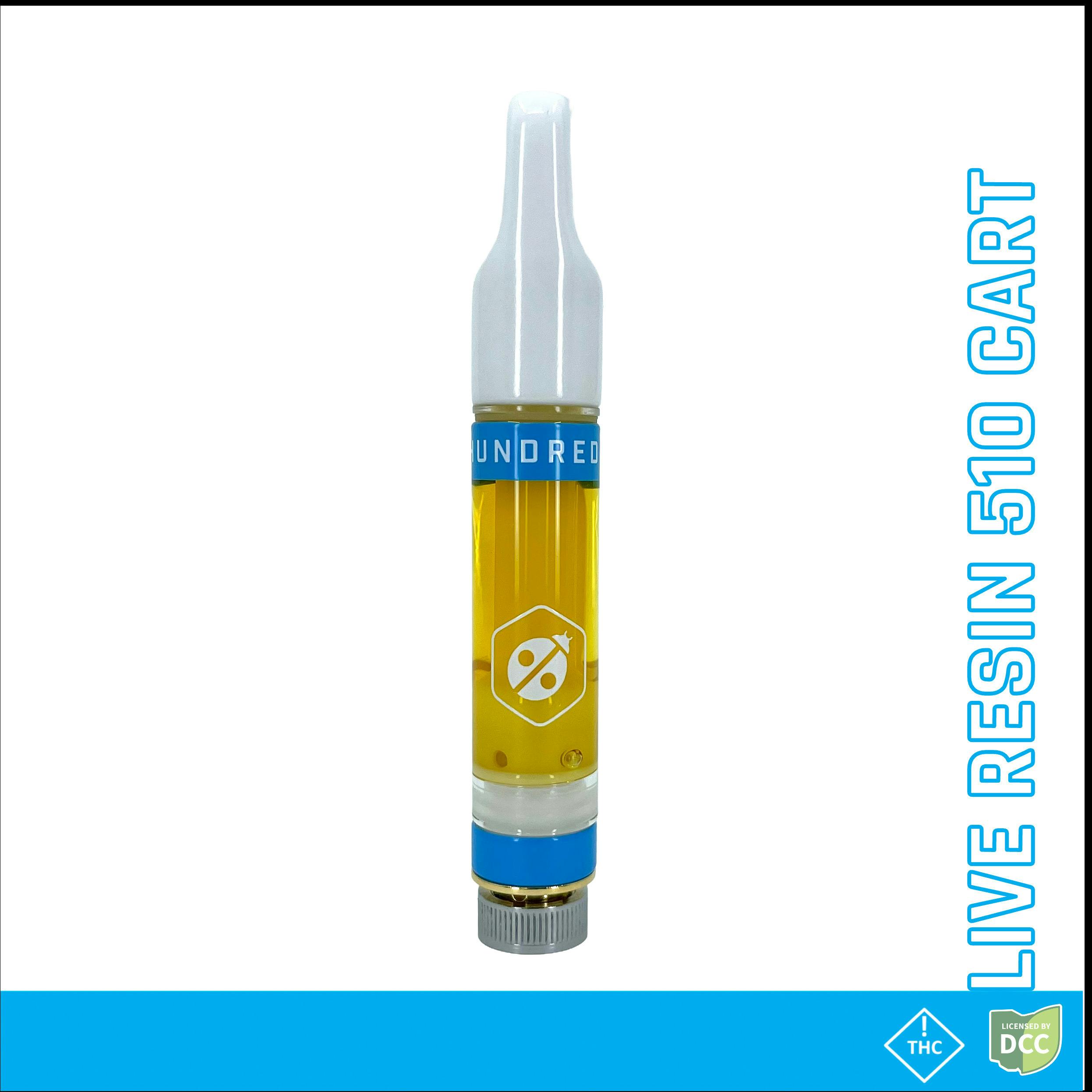 Hundred Percent Labs: Chem OG - Live Resin Cartridge