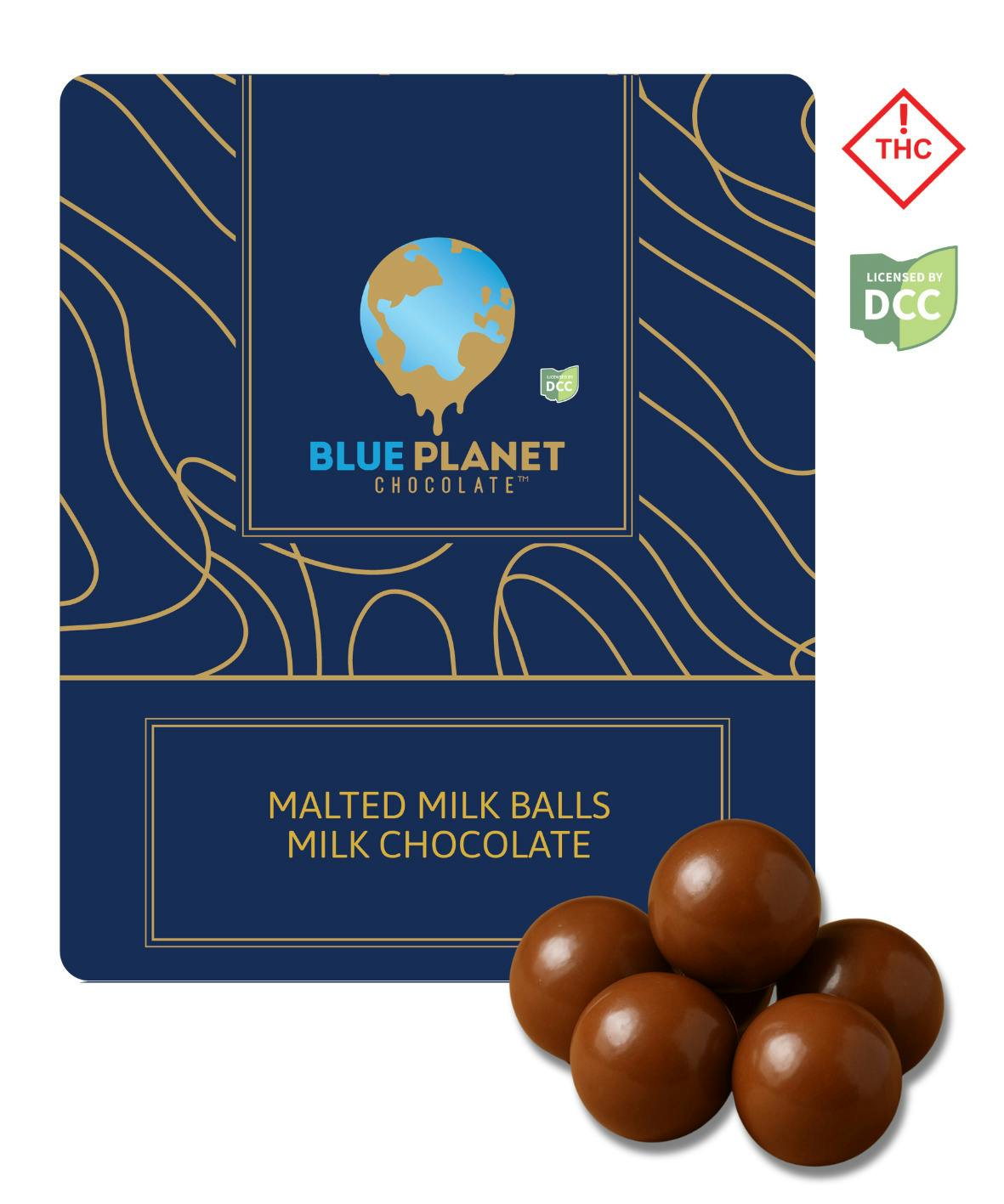 Blue Planet: Milk Chocolate - Malt Balls 10pk