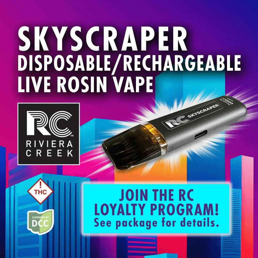 Riviera Creek: Skyscraper - Live Rosin Disposable