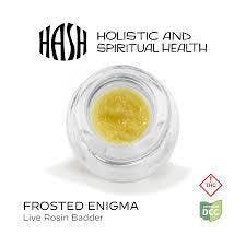 King City: Frosted Enigma - Live Rosin Badder