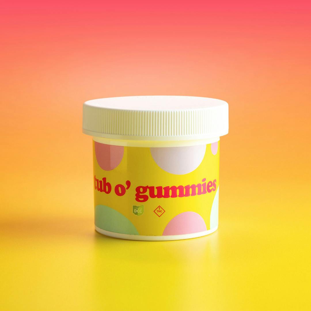 Tub O' Gummies: Assorted Sour - Gummies 40pk