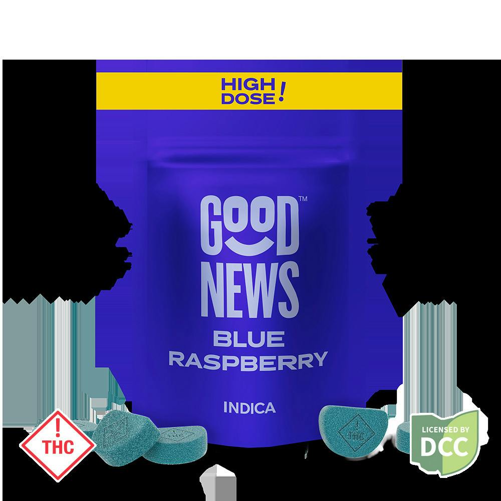 Good News: Blue Raspberry - Gummies 10pk
